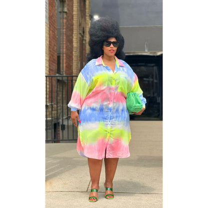 Malia Rainbow Dress
