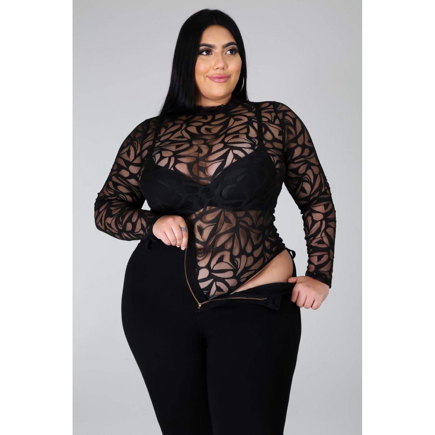 Don't Check Me Bodysuit - LeAmore Boutique