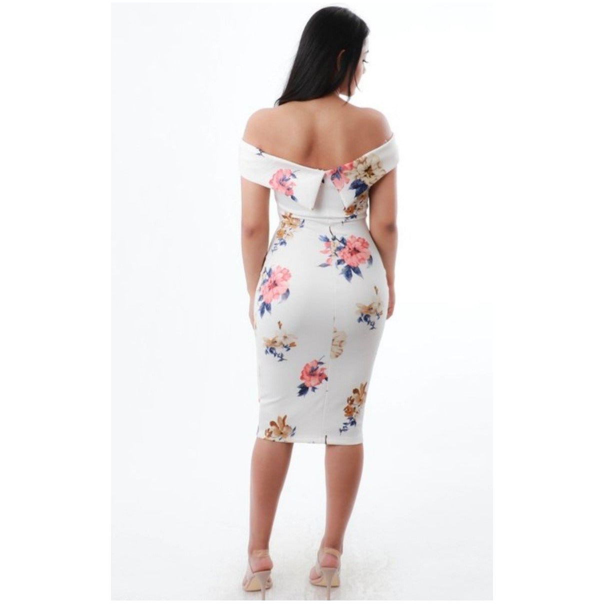 Ready For The Occasion Floral Print Dress - LeAmore Boutique