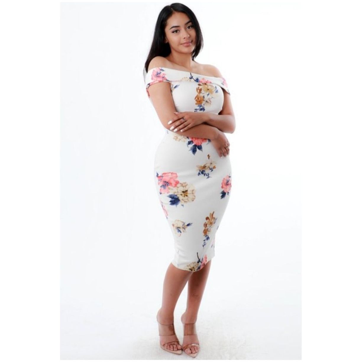 Ready For The Occasion Floral Print Dress - LeAmore Boutique