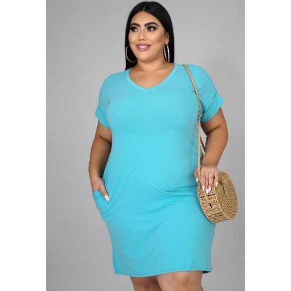 Tiara Dress - Ash Mint - LeAmore Boutique