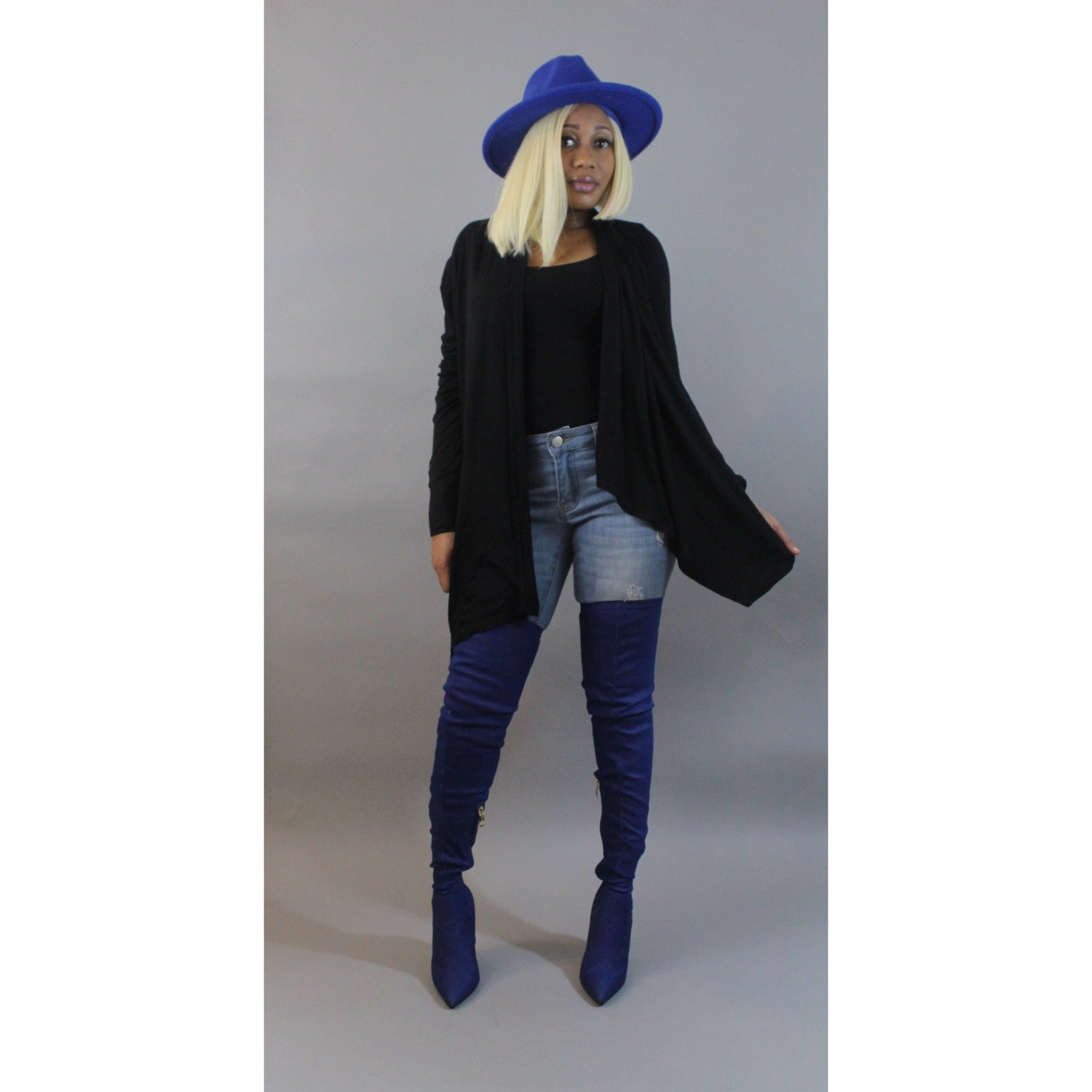 Black Sweater - LeAmore Boutique