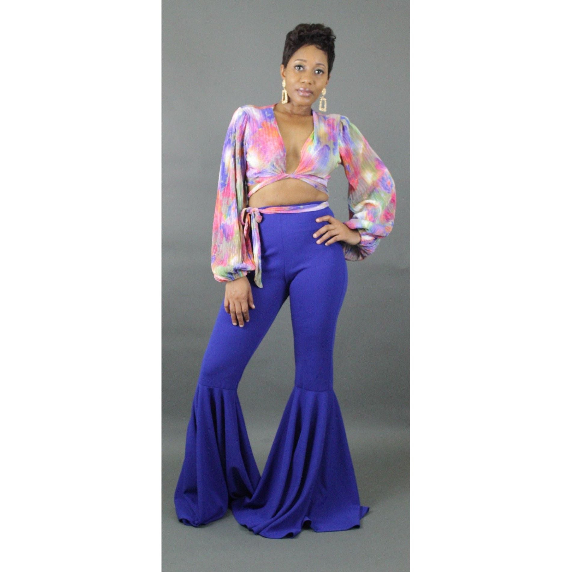 Kaliese Bell Bottom - LeAmore Boutique
